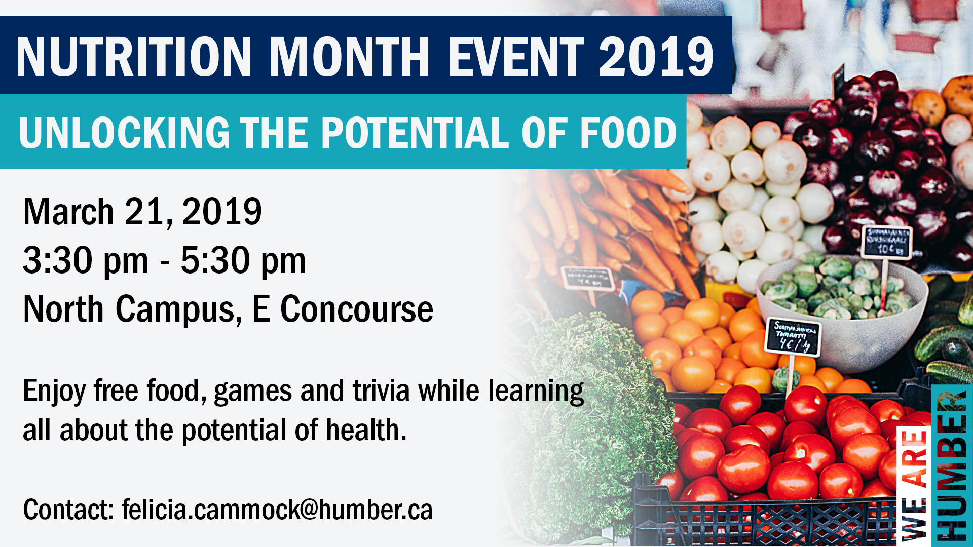 Nutrition Month Event Humber Communiqué